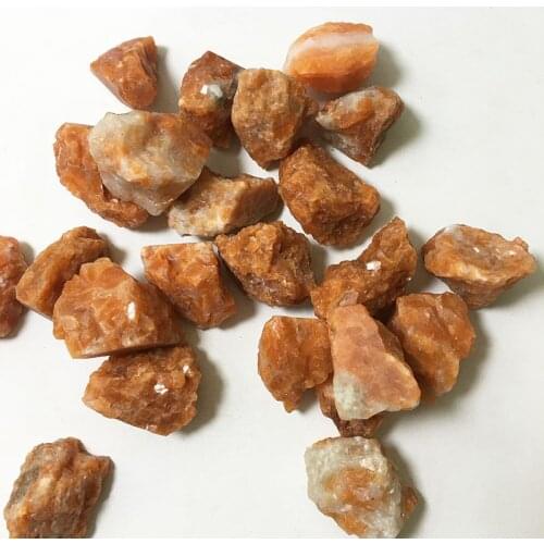 2-4cm 100g Sunstone Natural Mineral Specimens Carved Jewellery Making Mineral Stone