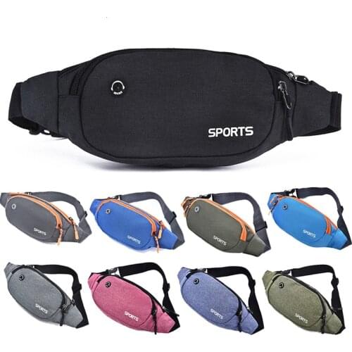 Nylon Waist Pack Men Fashion Multifunction Fanny Pack Bum Bags Hip Money Belt Travel For Mobile Phone Bag Unisex