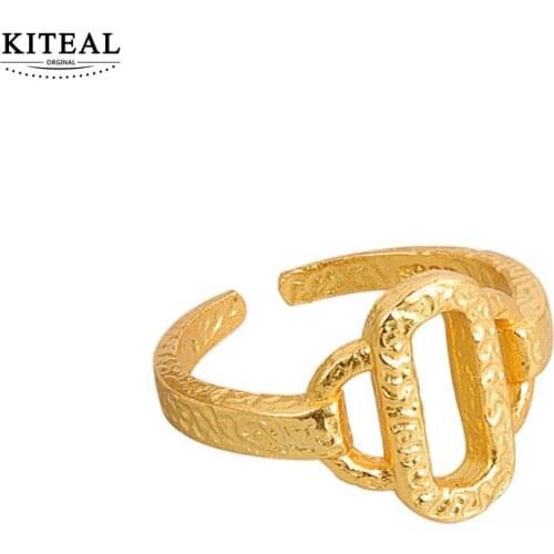 KITEAL New Beautiful Fashion silver plated size Resizeable Knuckle Rings for women Retro simplicity opal Gift for her