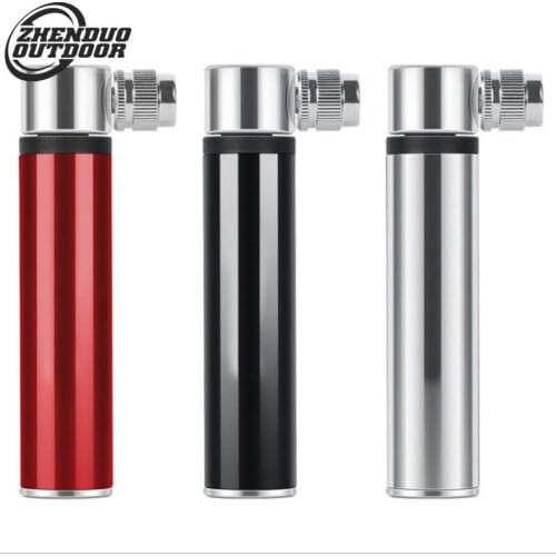 Manual mini portable bicycle aluminum alloy pump Basketball soccer inflator portable mini pump