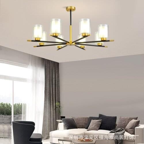 Modern lustres lustres para quarto hanging lamp living room decoration ventilador de techo lampes suspendues avizeler