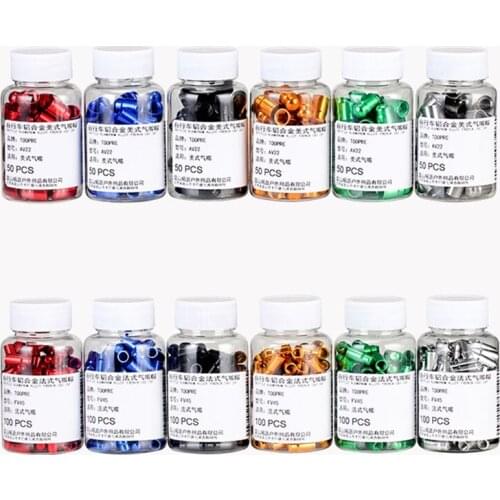 TOOPRE Mountain Bike Ultra Light Aluminum Alloy Tire Valve Cap Iamok Schrader/Presta Valves Dust Cover Bicycle Accessories