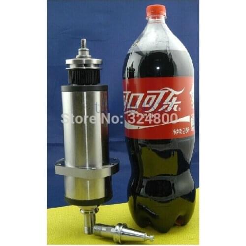 High-precision CNC machine engraving machine ISO20 unpowered industrial automatic spindle with belt /4 steel bearing