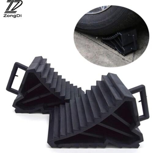 ZD 2X Car Styling Tire Wheel Slip Rubber Safe Pad For Kia Rio 3 Ceed Toyota Corolla 2008 Avensis C-HR RAV4 MaZda 3 6 Accessories