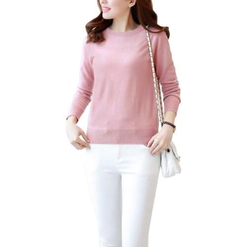 Jumper Regular Standard O-neck Hot Sale Real Poncho Sweater Women 2019 Autumn Winter Pattern Knitting Woman Sleeve Pullover