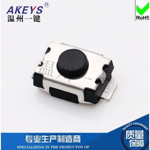 10PCS TS-A010A 3*4*2 Mini Push Button Switch 2 Pin SMD/SMT Vertical Without Column