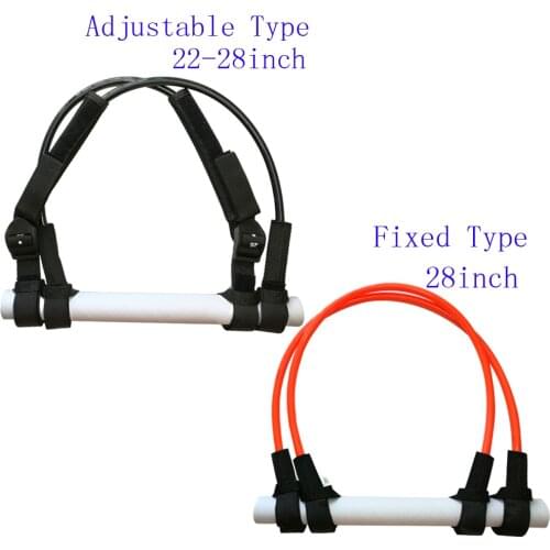 2PCS Windsurfing Harness Lines SUP Sailboat Sailboarding Surfing Harness Line Fixed Adjust Type