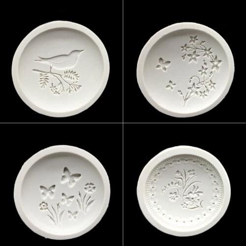 Butterflies Bird Flowers Shape Silicone Sugarcraft Cupcake Mould, Fondant Cake Decorating Tools Bakeware