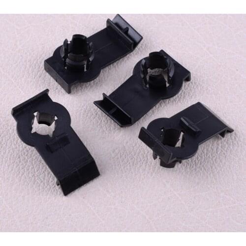 CITALL 51338254781 4pcs Left&Right Front Car Window Regulator Bracket Guide Clips For BMW X5 2000 2001 2002 2003 2004 2005 2006