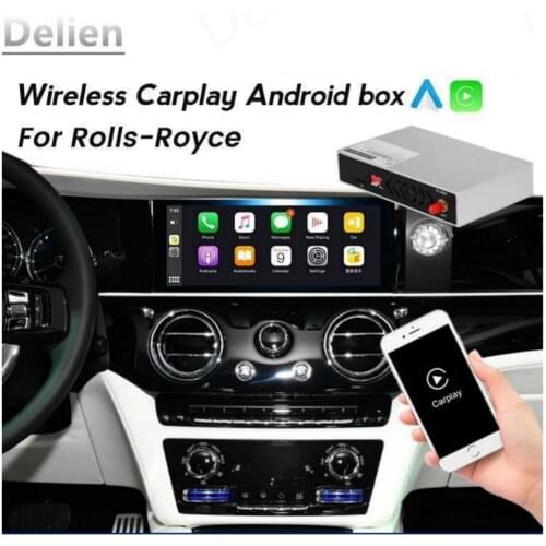 Delien Wireless Apple Carplay For 2009-2016 CIC NBT Rolls-Royce Support original 10.25" Screen Android Auto Multimedia module