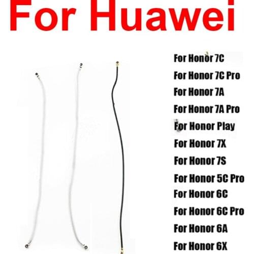 Antenna Signal Flex Cable For HuaWei Honor Play 7X 7S 7C 7A 6C 6A 6X 5C Pro Coaxial Connector Wifi Signal Antenna Flex Ribbon