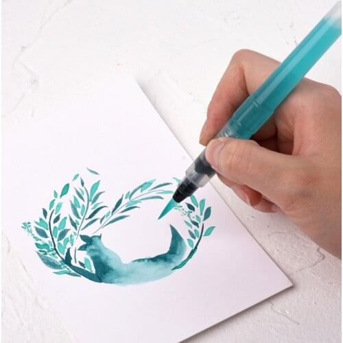 3pc Paint Brush Water Color Brush Pencil Soft Watercolor dip Brush Pen Beginner Painting Drawing Art Supplies