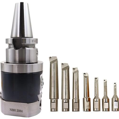Boring-Tool-Suit NBH2084 fine boring head BT30 NT30 BT40 SK40 NT40+ 8pcs 20mm Boring Bar Boring rang 8-280mm Boring Tool Set