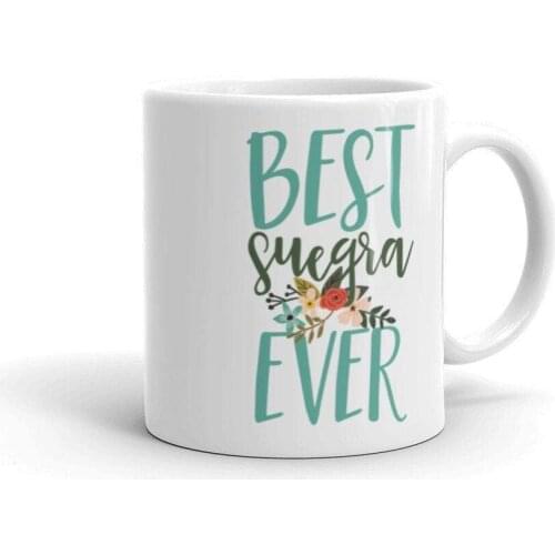 Best Suegra Ever Mug for mother in law, Cute gift for mother-in-law, Coffee Mug 11oZ