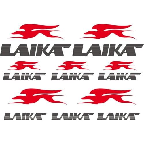 For LAIKA aufkleber sticker wohnmobil camper wohnwagen caravan 10 Sticker Pieces Car Styling