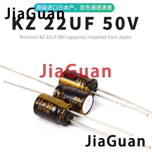 10PCS NEW NICHICON MUSE KZ 22UF 50V 8X11.5MM 50V22UF Nichicon KZ 22UF/50V 22UF50V PCM3.5