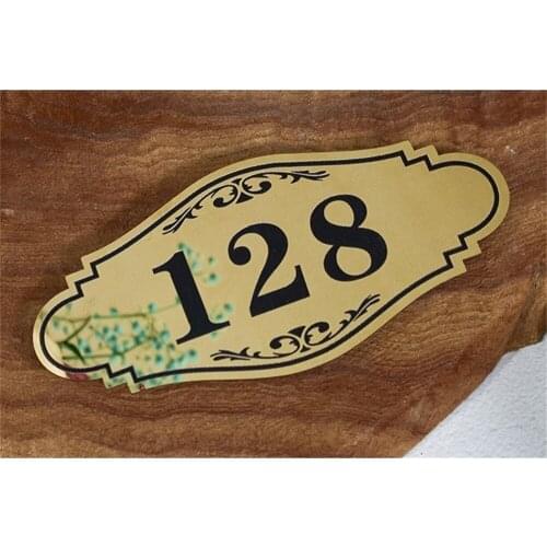 Building No. Floor Room Indicator Signage Plate Door Numbers Letters