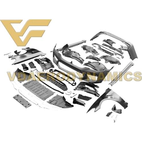 Suitable For 17-20 BMW G30 520d 520i 525d 530d 530i 540d 540i VAD M5 Style Full Body Kit Front Rear Bumper Fenders Side Skirts