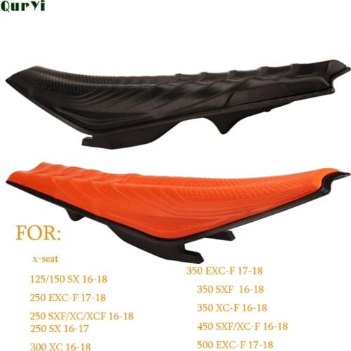 Motocross X Seat Soft Foam Seat Cushion for XC250 XC300 SX125 SX150 SX250 SXF XCF XC-F EXC-F 250 300 350 450 500 2016-2018
