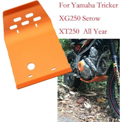 For Yamaha XT250 XG250 Tricker XG250 Serow XT250 Motorcycle aluminium alloy Skid Plate Engine Guard Chassis Protection Cover