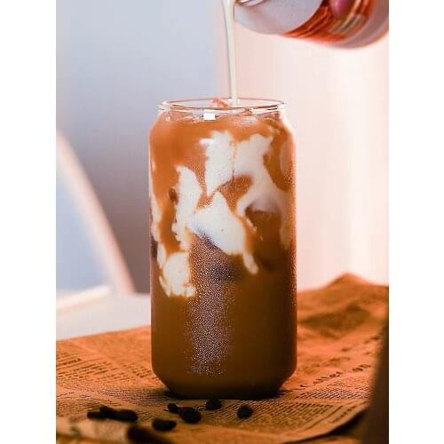 350ml 580ml Drinking glass beer glass cup Beer mugs like beer cans Tumbler Glass Cup