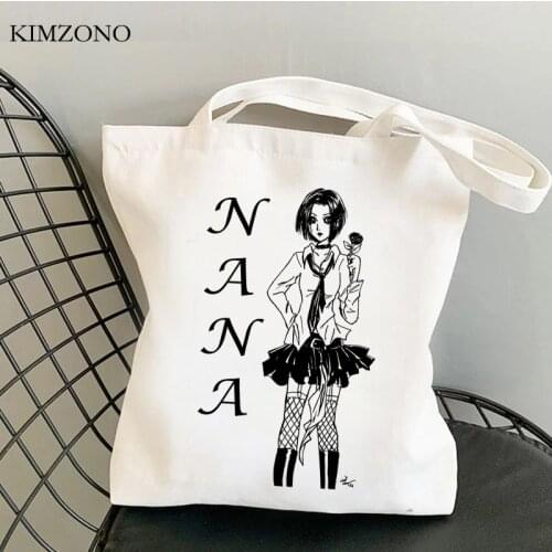 Nana Osaki shopping bag tote jute bag shopper handbag reusable shopper bag reciclaje bolsas ecologicas cabas