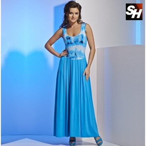 Голубые летние платья TOP DESIGN China At AliExpress