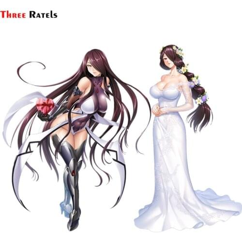 Three Ratels F626 Fuuma Saika Taimanin Car Hood Sticker PVC Figure Decal