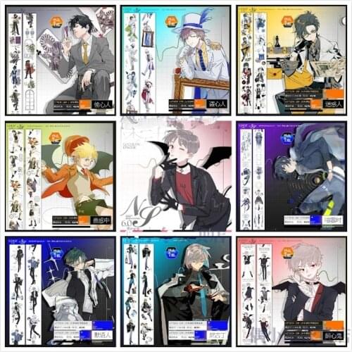 1loop Character Washi Pet Tape Stylist Boy Fascinated Noise Silent