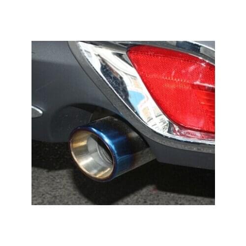 2 PCS/Set Stainless Steel Exhaust Tip Tail Pipe Muffler For MAZDAS CX-5 2012-2015 Exterior Accessories Car Styling