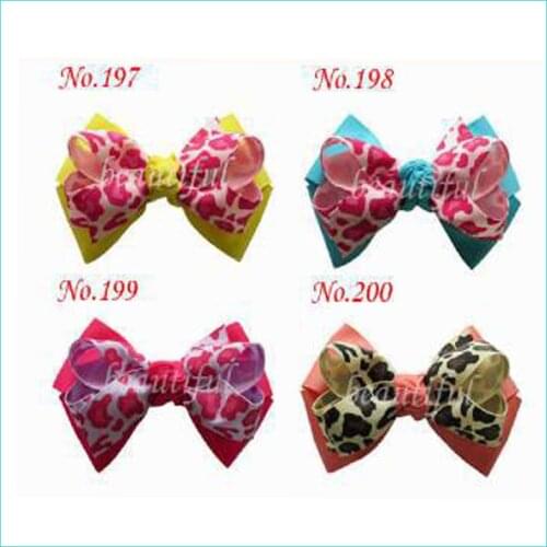 20 pcs -BLESSING-Good-Girl-Boutique-4-Double-unicorn sculpture princess character angel wing JoJ style bows