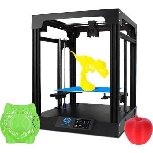 Two Trees 3D Printer Large Print Size 300*300*350mm Sapphire Plus CoreXY DIY Kit Ultra-Quiet Printing Support Auto Leveling