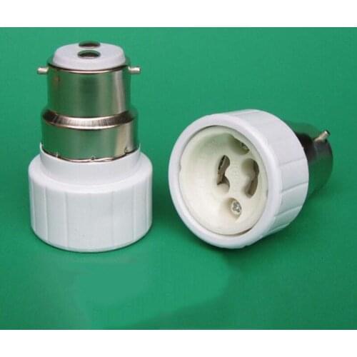 LED Halogen Light Lamp Adapter B22-GU10 220V 240V Bayonet Socket Converter X40