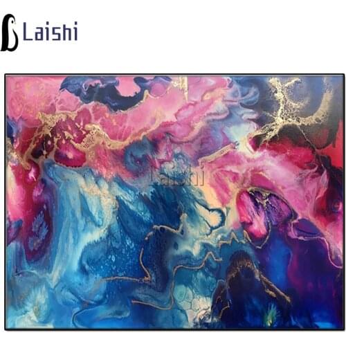 5d diy diamond painting unique colorful abstract art 3d crafts cross stitch diamond mosaic embroidery decor full drill handmade