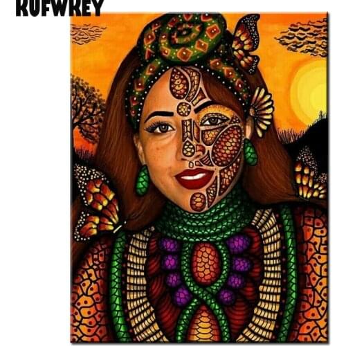 Diy Diamond Painting african woman full Square/Round 5D Diamond embroidery girl Cross stitch Diamond Wall Painting Holiday gift