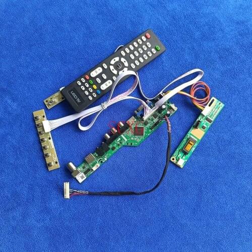 Analog kit AV VGA USB HDMI-compatible LCD screen drive board 30 Pin LVDS 1024*768 Fit B150XG01/B150XG02/B150XG05/B150XG07 1-CCFL