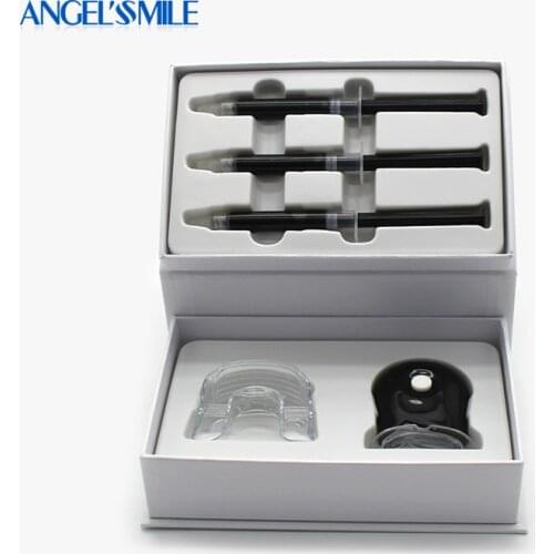 Angelsmile Teeth Whitening Kit Activated Charcoal Tooth Whitening Gel Kit Non Peroxide Dental Material Dropshipping