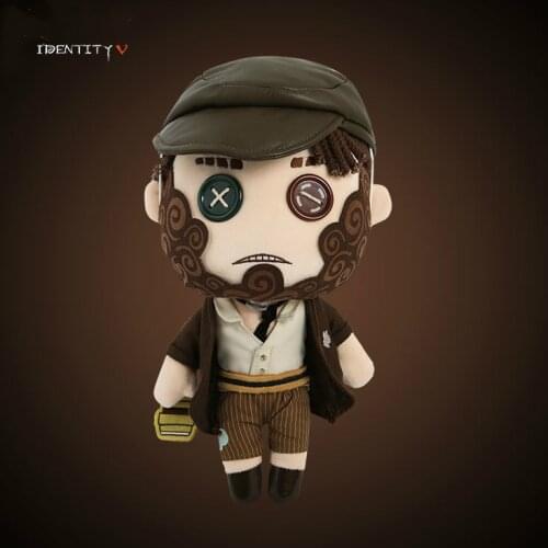 Anime Identity V Kreacher Pierson Philanthropist Anime Cosplay Doll Plush Stuffed Toy Change Suit Dress Up Clothes Plushie Doll