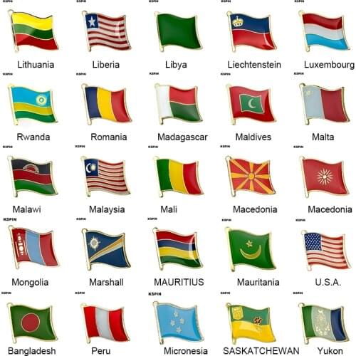 Australia Natinal Lapel Pins Flag Lapel Pins Country Flag Badge Flag Badge Brooch