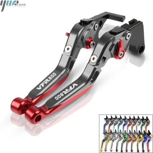 CNC Aluminum Adjustable Foldable Extendable Motor Brakes Clutch Levers FOR HONDA VFR800 VFR 800 1998-2001 1999 2000 Accessories