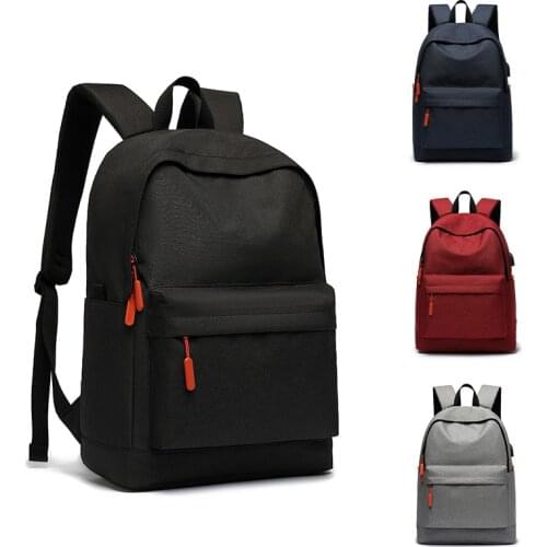 Women Men Male Canvas Black Backpack College Student School Backpack Bags for Teenagers Mochila Casual Rucksack Travel Daypack