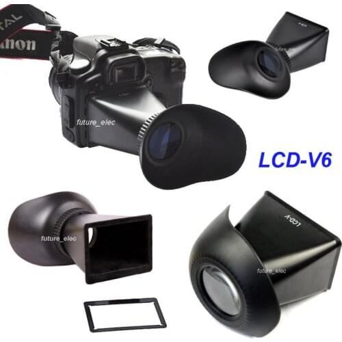 Good LCD-V6 2.8x Magnifier LCD V6 Viewfinder Extender Eye Cup Eyecup Hood Holder 3 inch for Canon EOS M EOSM Mirrorless Camera
