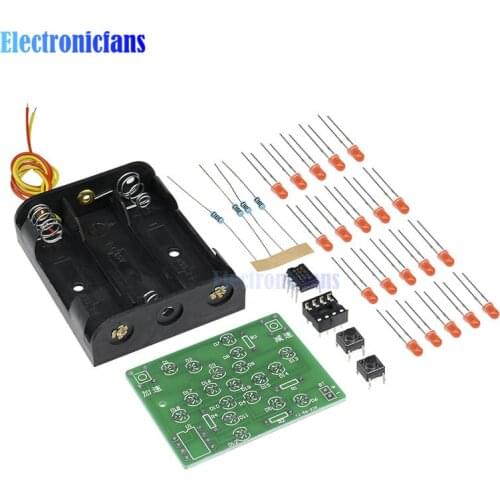 DIY Kit Electronic Windmill Training Kit DC 5V Funny DIY for Practice Adjustable Speed MCU Design for Soldering