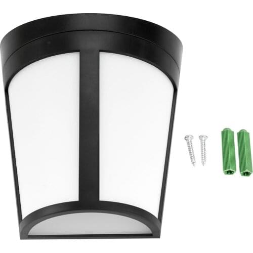 Solar Powered Wall Mount Light Outdoor Garden Landscape Fence Yard Lamp Solar Outdoor Garden Garden Light Fence Light