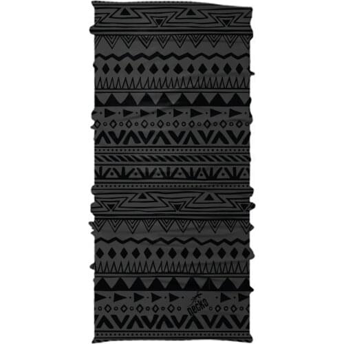 Necko Tribal Black Buff Bandana Face Mask-DN375 460043415