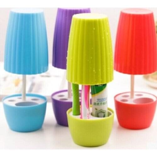 New potted Bathroom Products Travel Tooth Brush Holder Cup Gargle Tooth brushing cup Wash Gargle Suit Bathroom Accessories