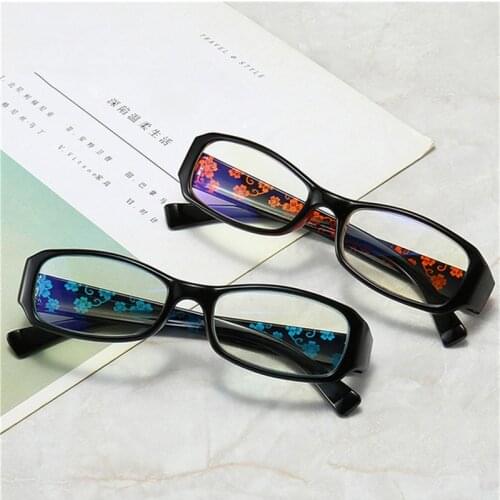Seemfly Trendy Women Anti Blue Light Reading Glasses New Retro Presbyopia Eyeglasses Ladies Antifatigue Computer Reading Glasses