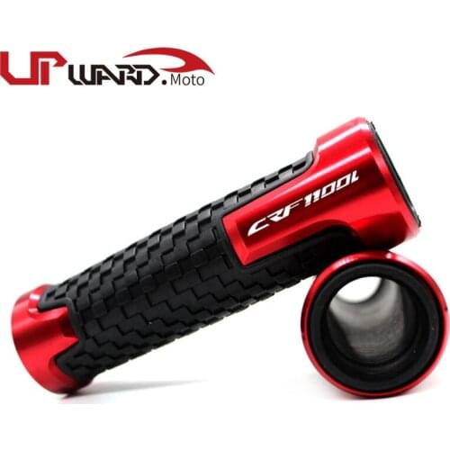 For Honda CRF1100L CRF 1100L crf1100l Motorcycle 7/8'' 22MM CNC Handlebar Grips Handle Grip Handle bar LOGO CRF1100L