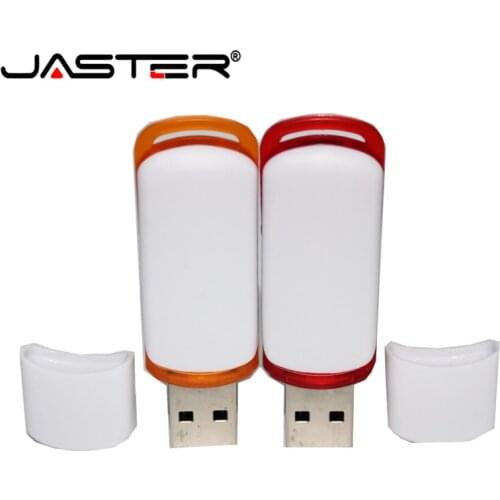JASTER hot fashion creative Cartoon USB flash drive 2.0 4GB/8GB/16GB/32GB/64GB Plastic straight strip usb memory stick