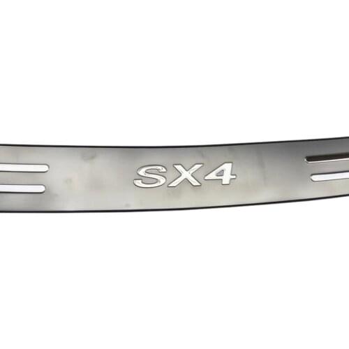 Stainless Steel Rear bumper Protector Sill for 2007-2018 Suzuki SX4 Car styling